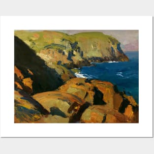 High Resolution Edward Hopper Blackhead Monhegan 1916 Posters and Art